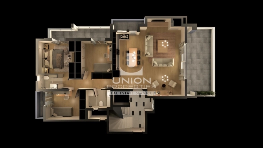 (Продажа) Жилая Апартаменты || Афины Север/Мелиссья - 124 кв.м, 3 Спальня/и, 500.000€ 